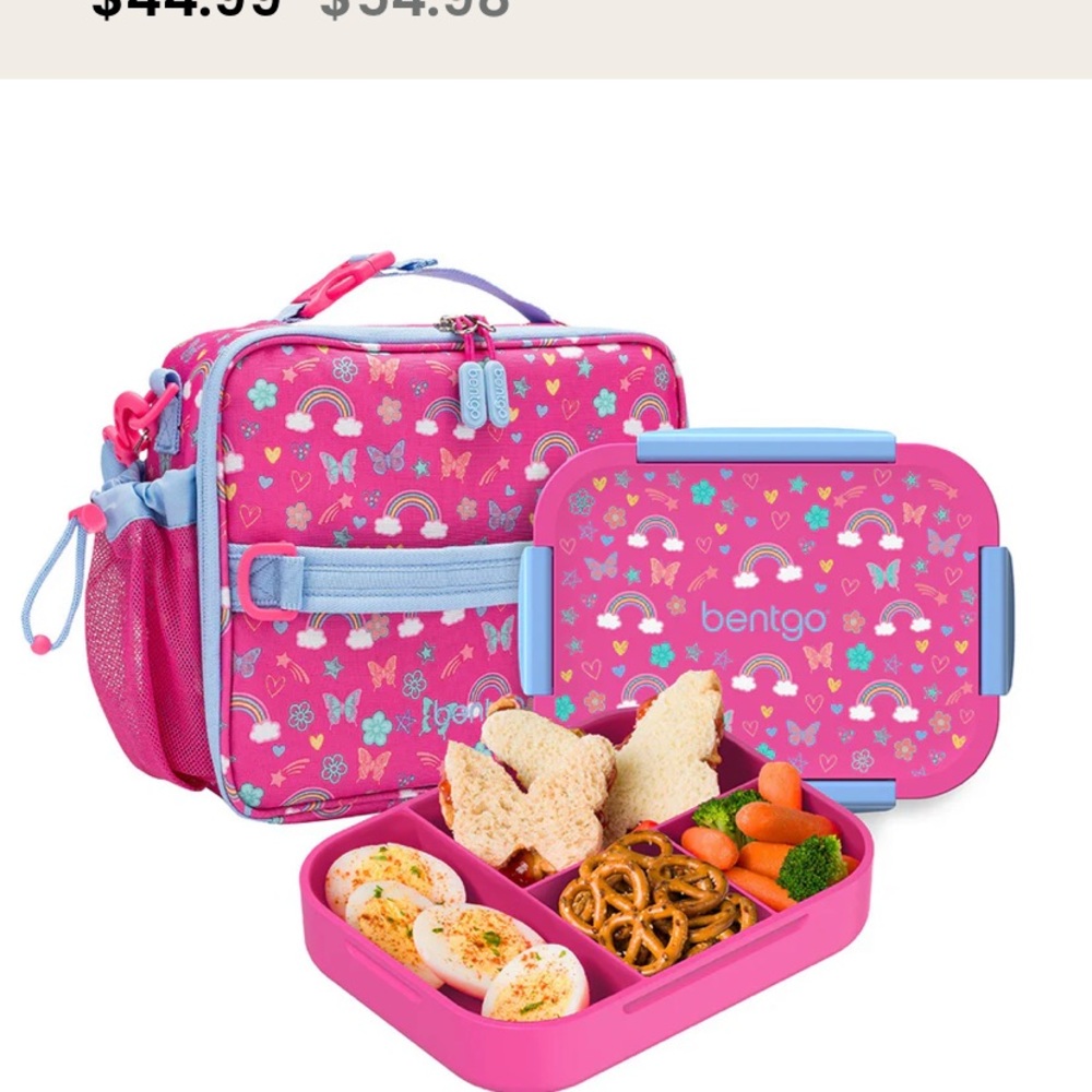 Pink Bentgo Lunch Box Set